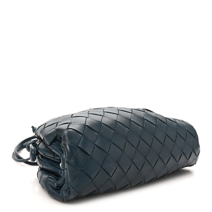 Bottega Veneta Nappa Intrecciato The Mini Pouch Deep Blue 4 of 10
