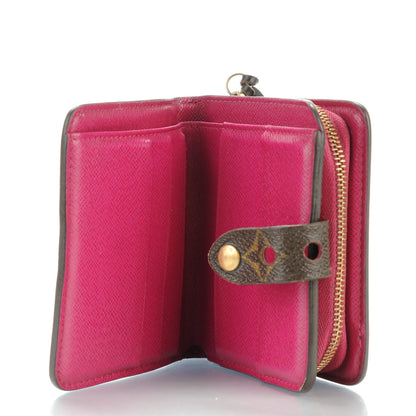 Louis Vuitton Monogram Perforated Compact Zipped Wallet Fuchsia 5 of 8