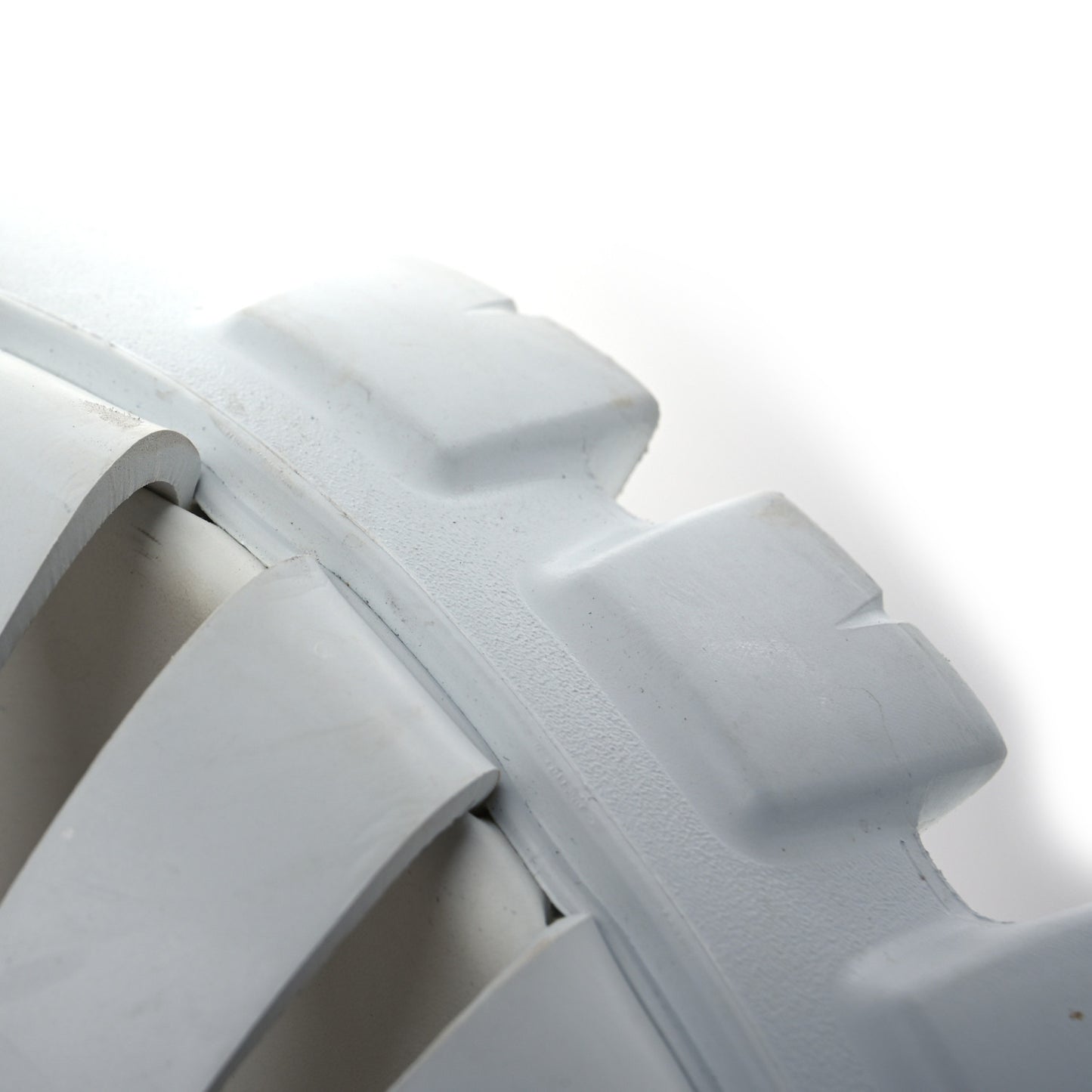 Foam Rubber Metal Triangle Logo Monolith 55mm Cage Sandals 41 White