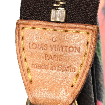 Louis Vuitton Monogram Roses Pochette Accessories 6 of 10