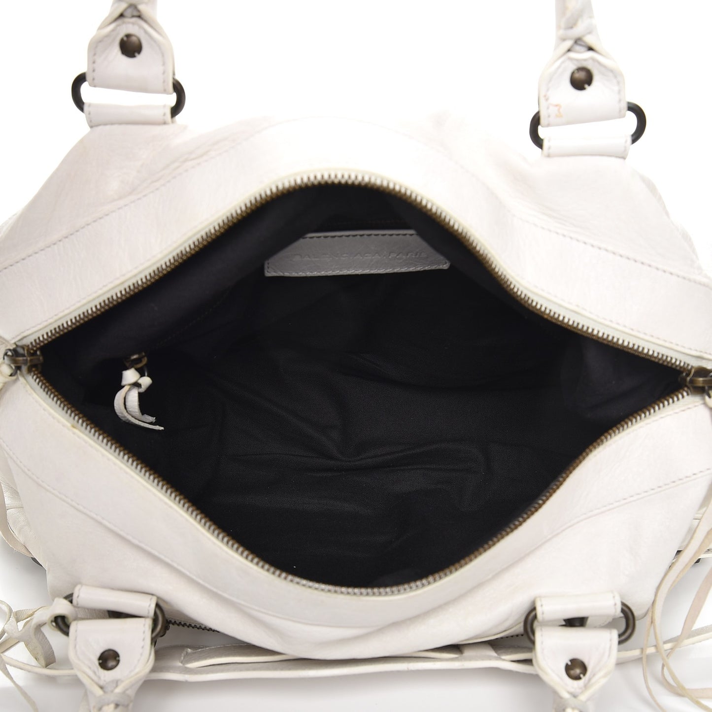 Agneau Classic Hardware Twiggy White