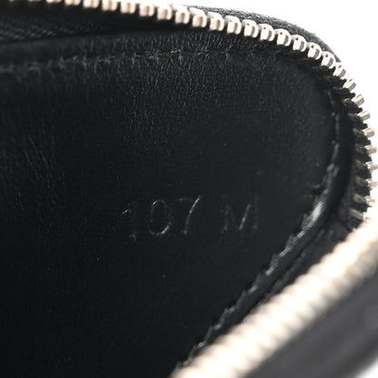 Prada Spazzolato Triangle Coin Pouch Bag Charm Black 7 of 7