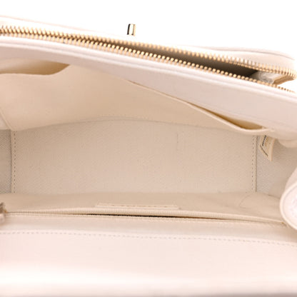 Chanel Caviar Quilted Medium Business Affinity Flap White 5 of 13