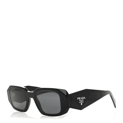 Prada Acetate Symbole Sunglasses SPR 17W Black 1 of 7