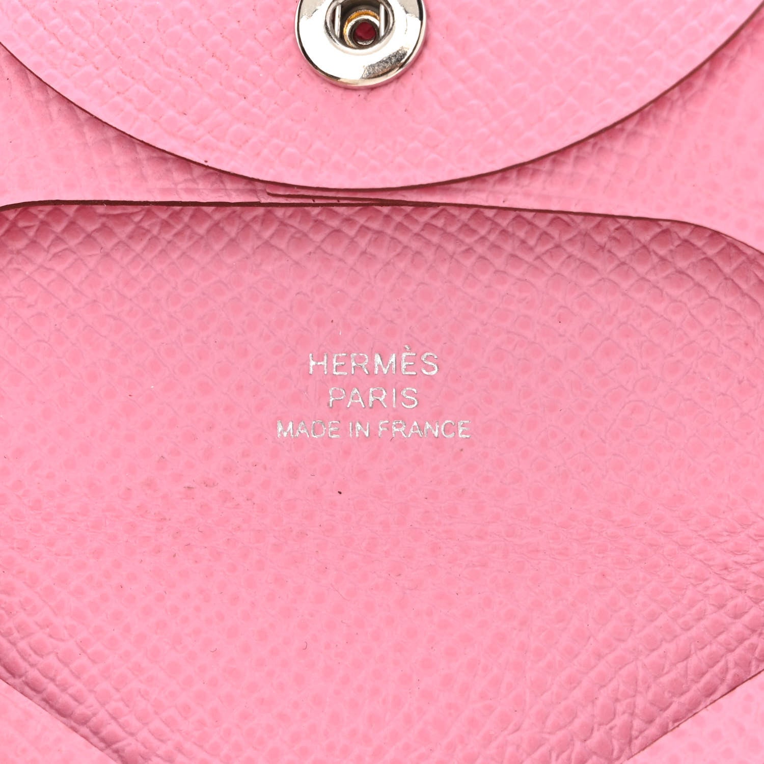 Hermes Epsom Bastia Coin Purse Mauve Sylvestre 6 of 7