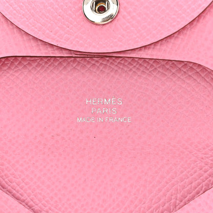 Hermes Epsom Bastia Coin Purse Mauve Sylvestre 6 of 7