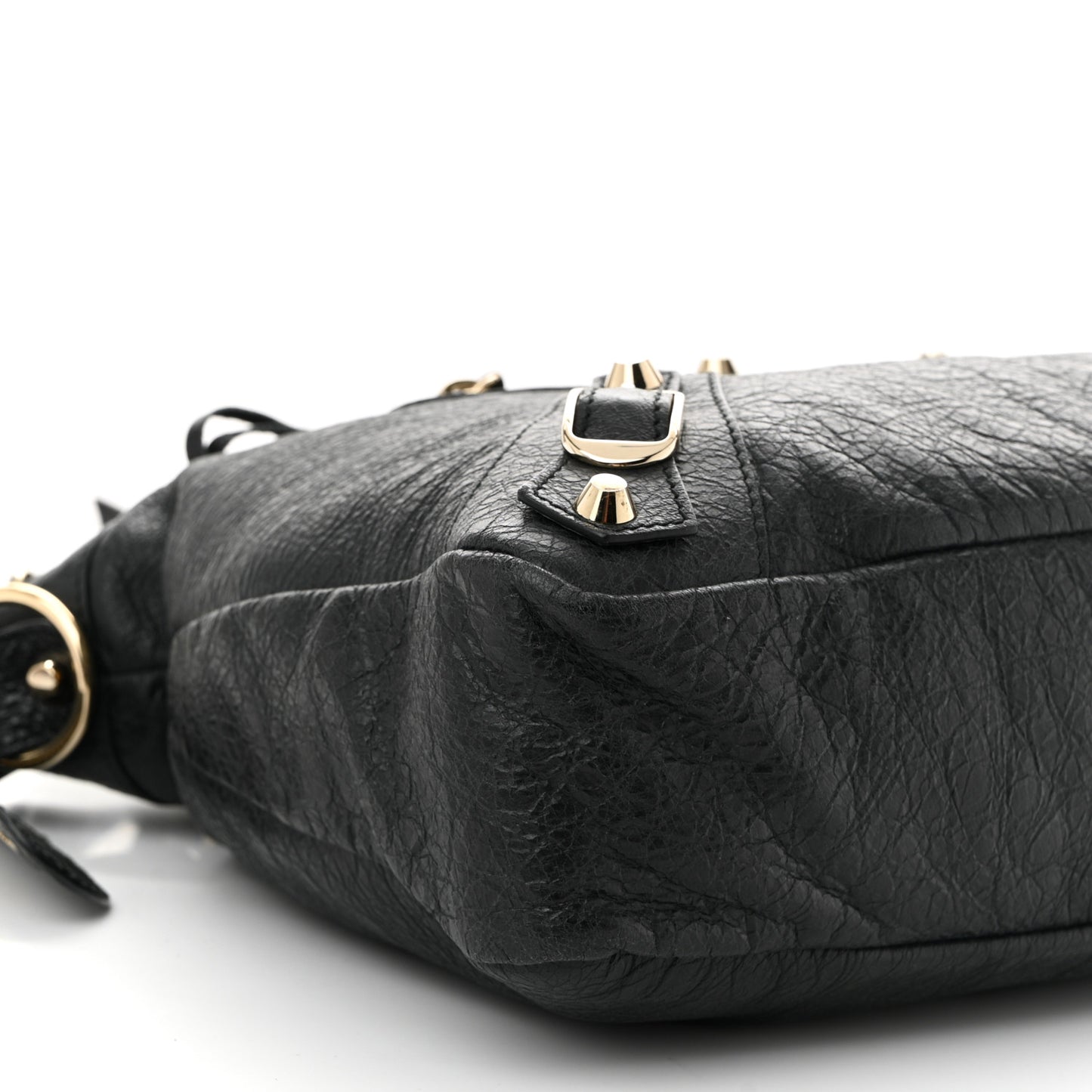 Agneau Classic Gold Hardware Town Black
