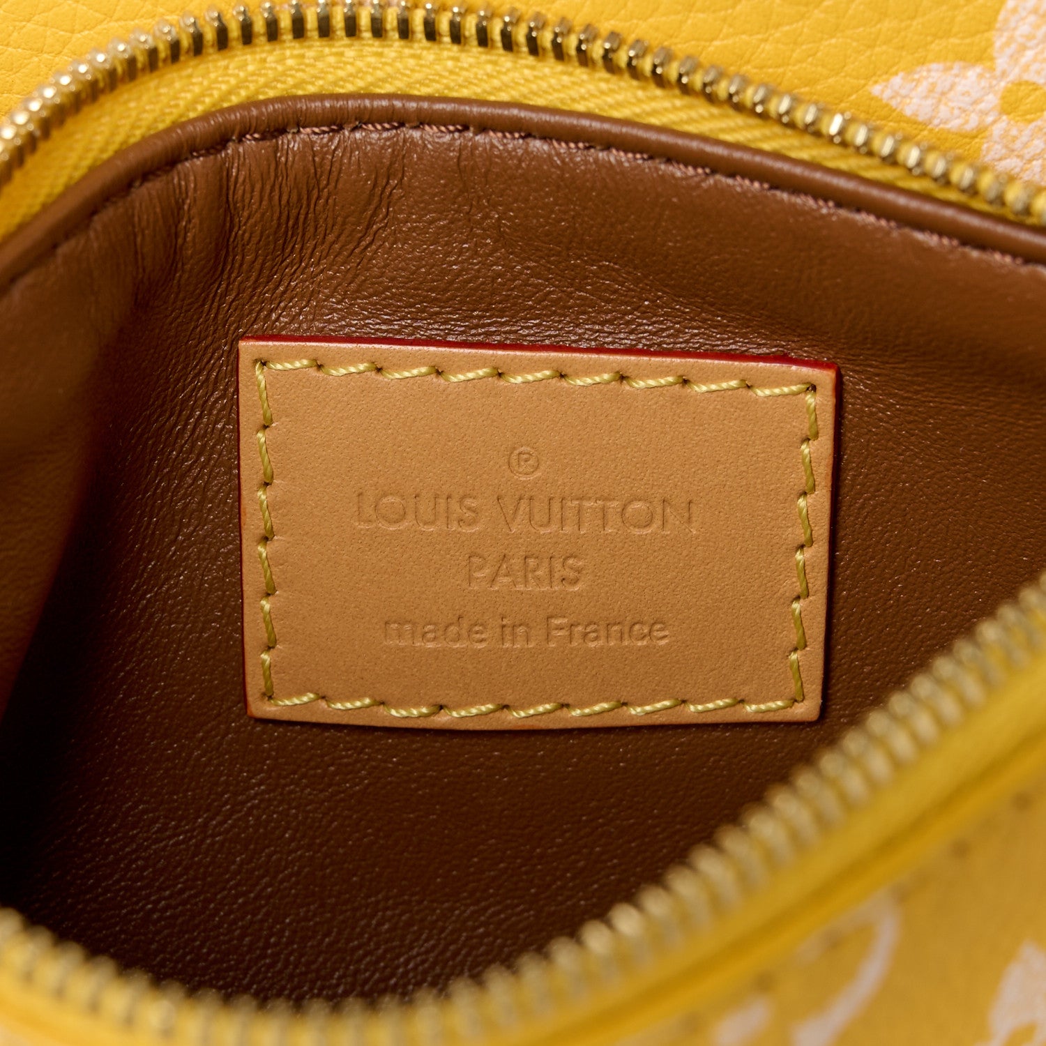 Louis Vuitton Calfskin Monogram Speedy P9 Bandouliere 25 Jaune Mat 10 of 18