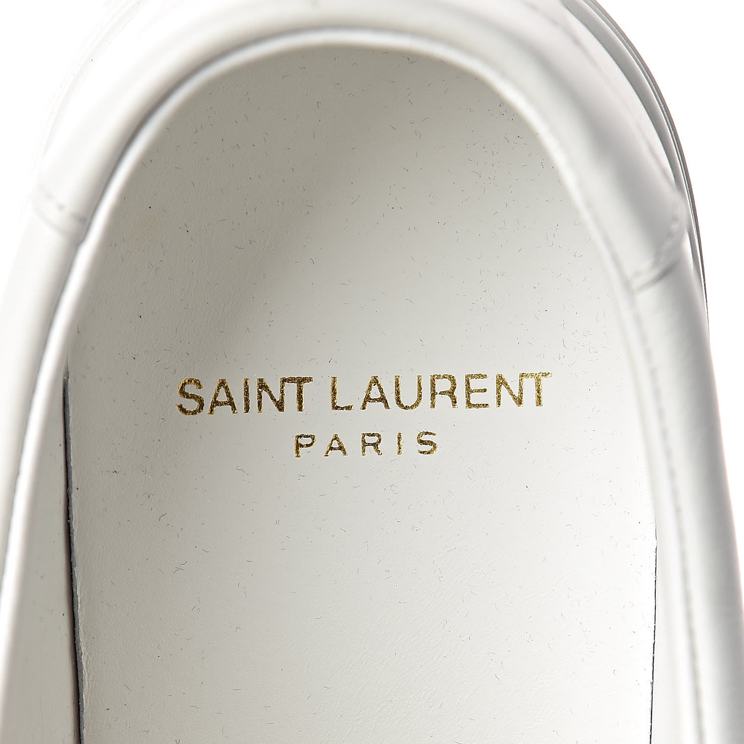 Saint Laurent Calfskin Andy Low Top Sneakers 39 Blanc Optique 5 of 9