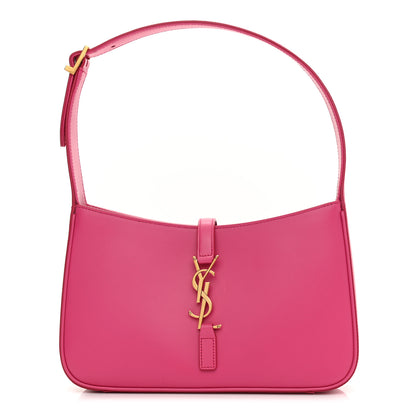 Saint Laurent Smooth Calfskin Le 5 A 7 Hobo Bubblegum 1 of 10