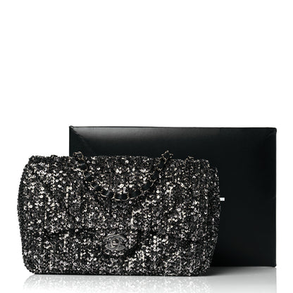 Chanel Sequin Small Single Flap Silver 11 of 11