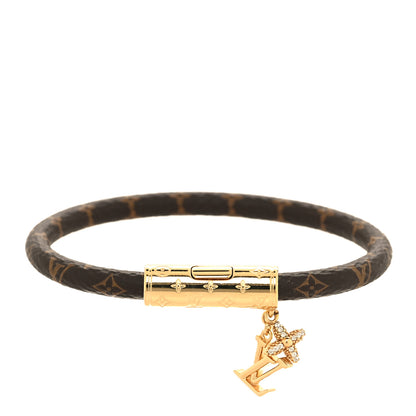 Louis Vuitton Crystal Monogram Daily Confidential Bracelet 1 of 5