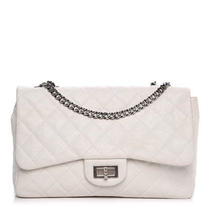 Chanel Caviar Quilted 2.55 Reissue 226 Flap White 1 of 14