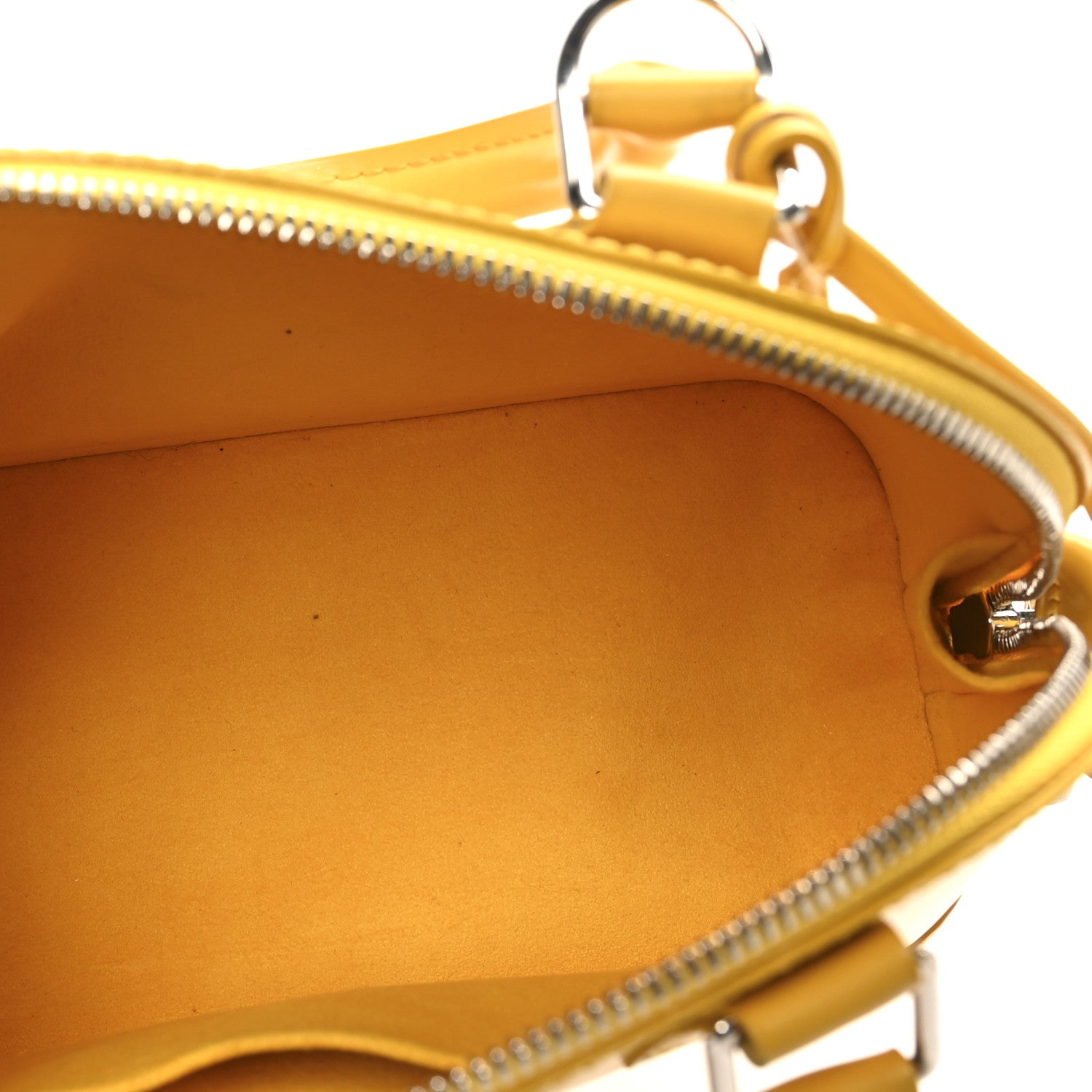 Louis Vuitton Epi Alma BB Citron 5 of 9