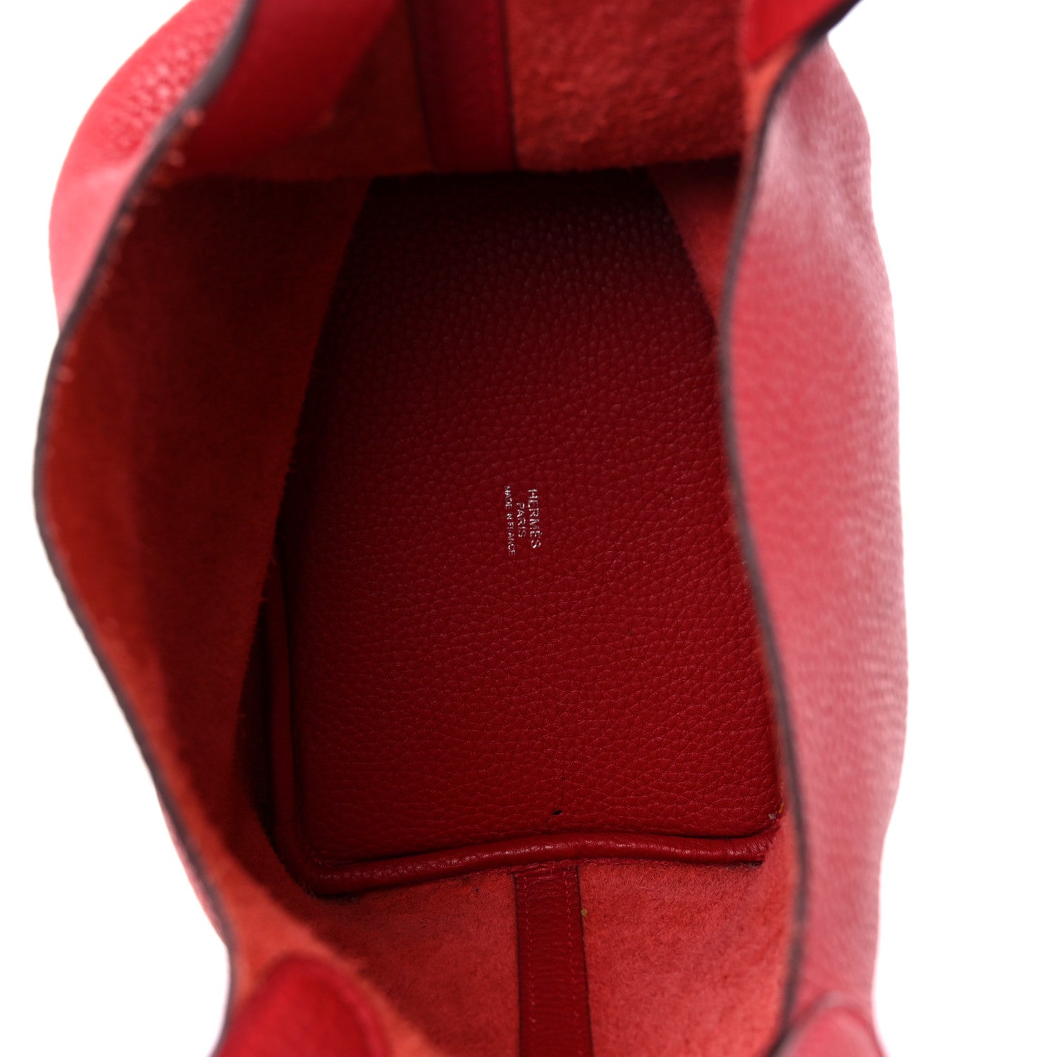 Hermes Taurillon Clemence Picotin Lock 18 PM Rouge Casaque 5 of 13