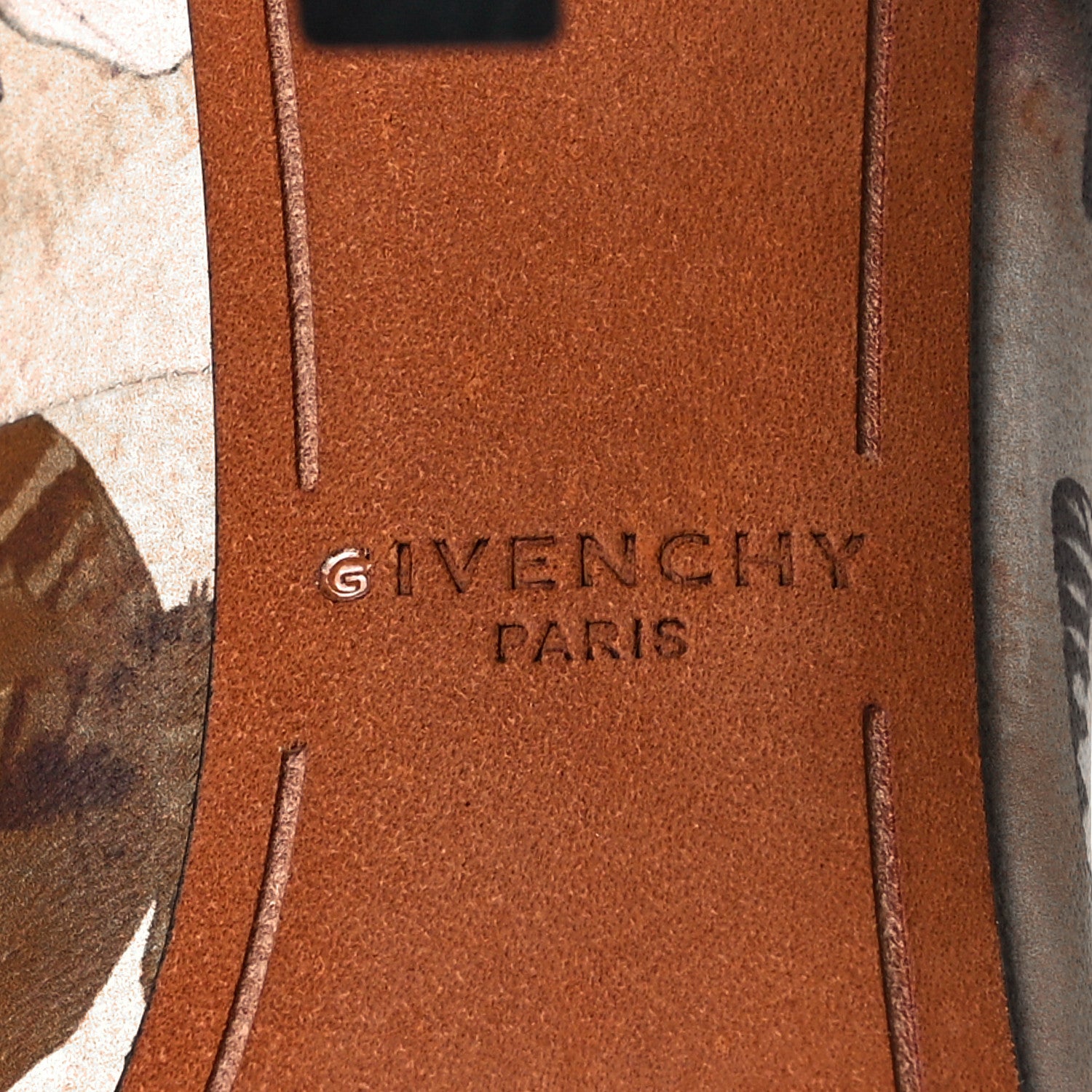 Givenchy Lambskin Print Pointed Toe Pumps 37.5 Multicolor 6 of 10