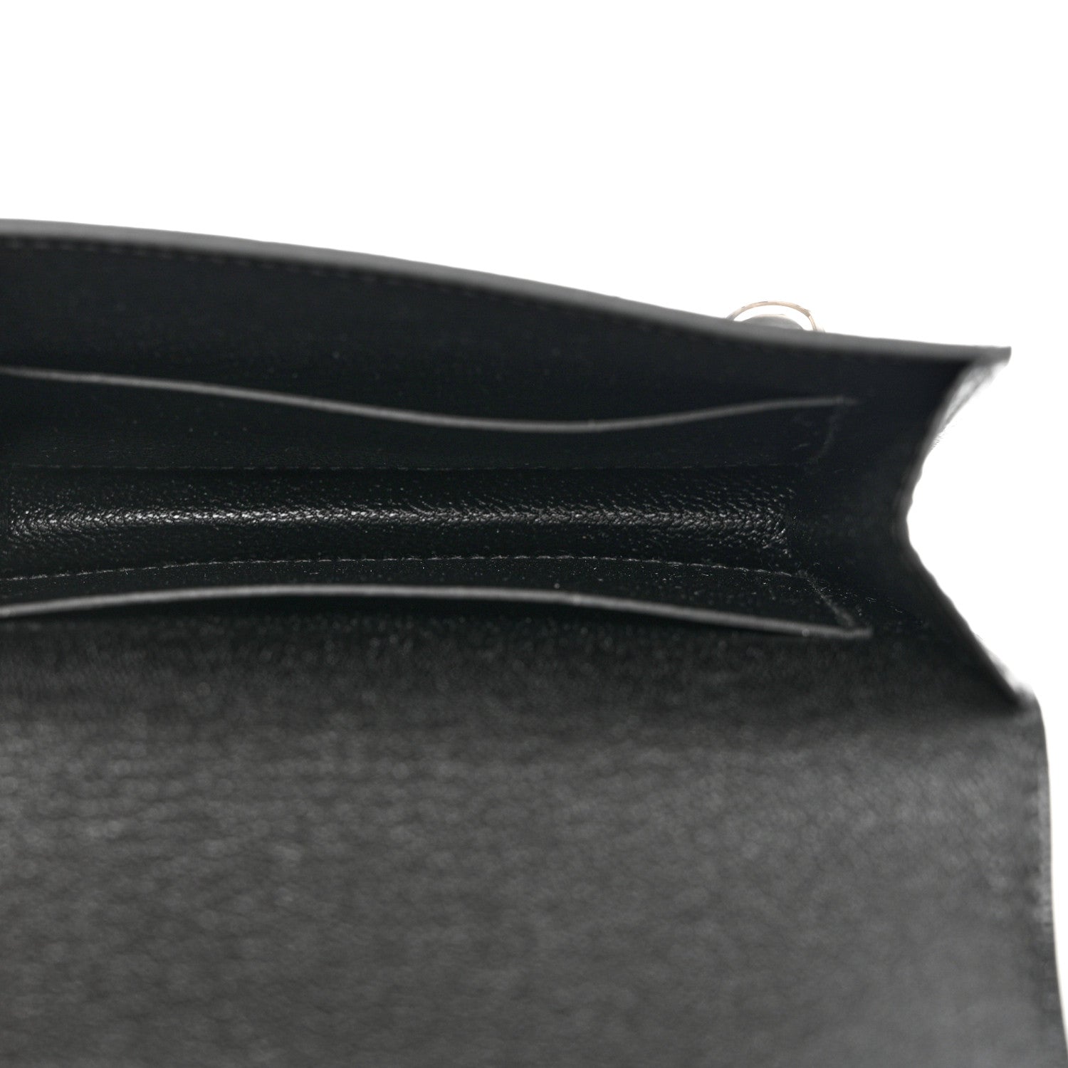 Hermes Chevre Mysore Roulis Slim Wallet Black 21 of 24