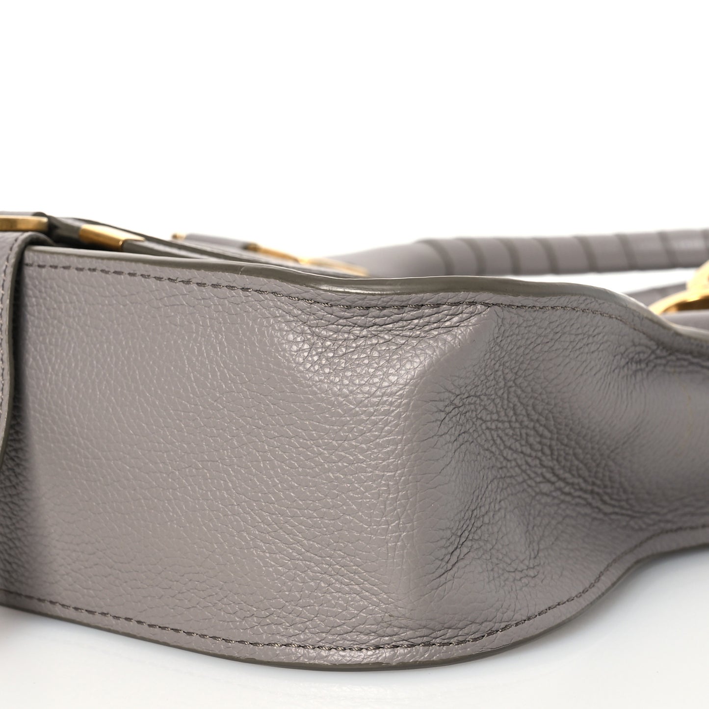 Calfskin Small Marcie Satchel Cashmere Grey