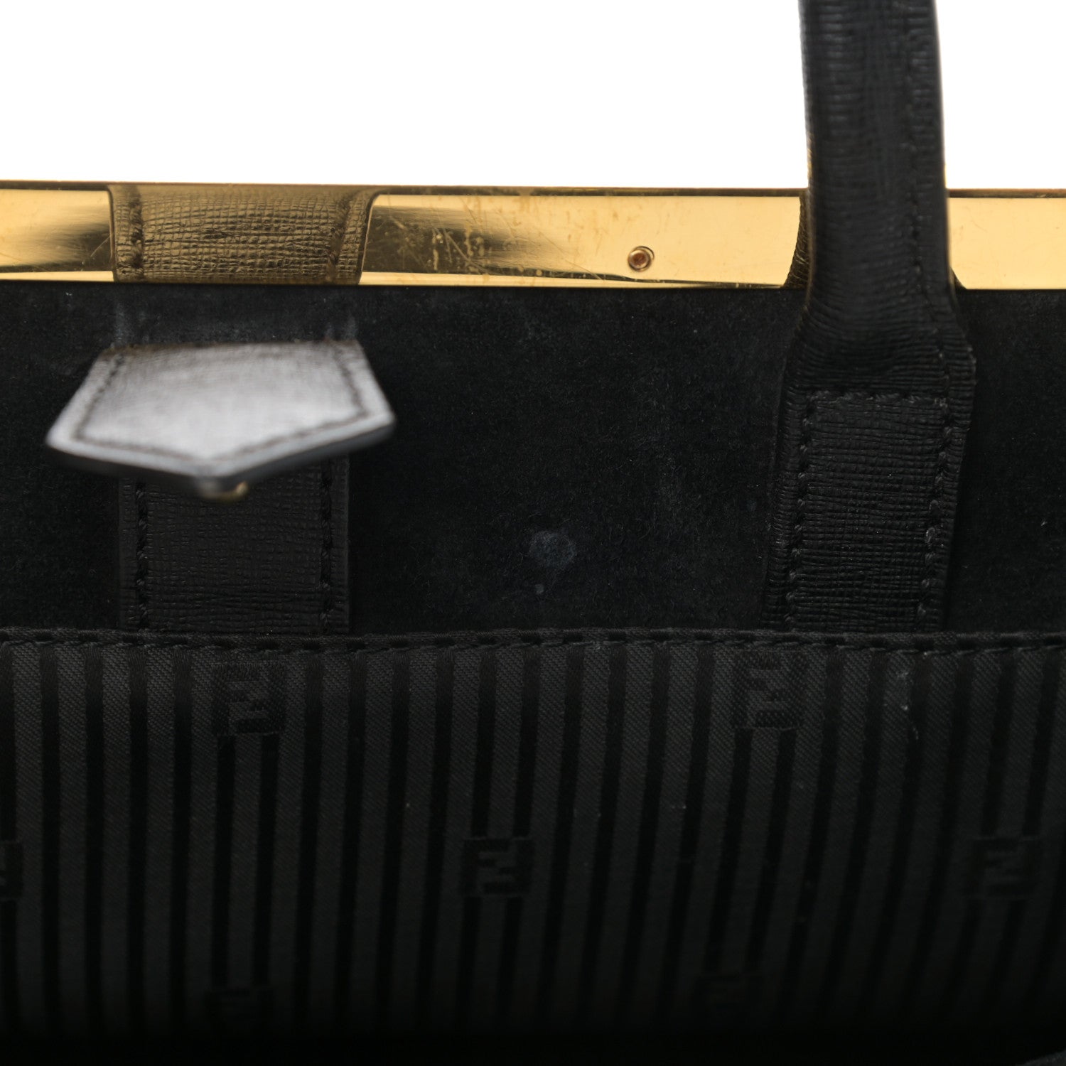 Fendi Vitello Elite Regular 2Jours Tote Black 13 of 18