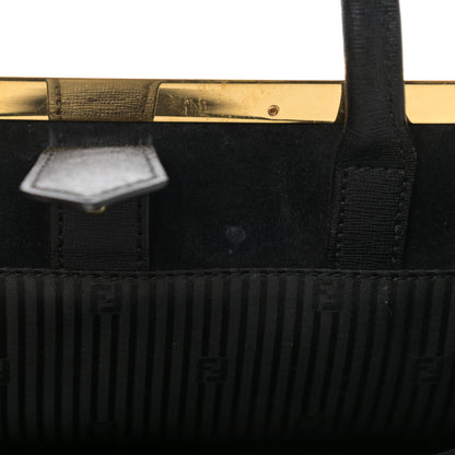 Fendi Vitello Elite Regular 2Jours Tote Black 13 of 18