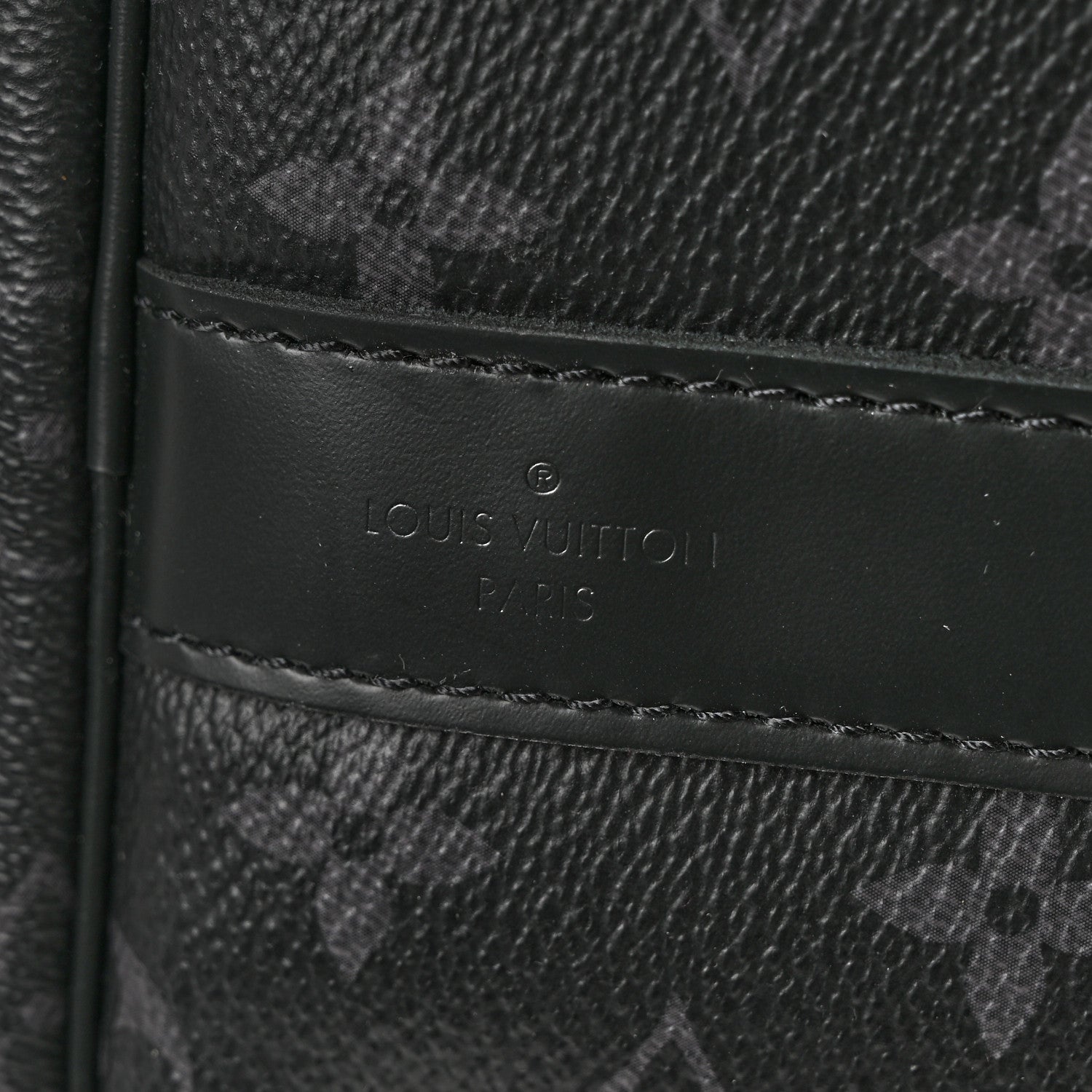 Louis Vuitton Monogram Eclipse Keepall Bandouliere 55 5 of 13