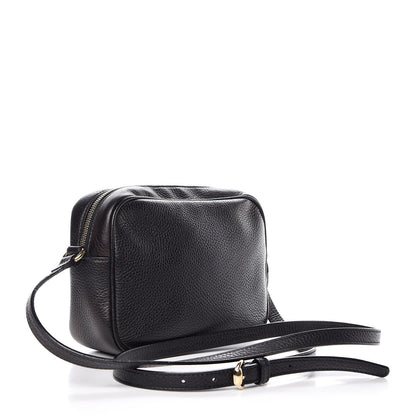 Gucci Pebbled Calfskin Small Soho Disco Bag Black 3 of 7