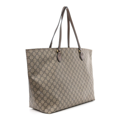 Gucci GG Supreme Monogram Medium Ophidia Shopping Tote Ebony 3 of 19