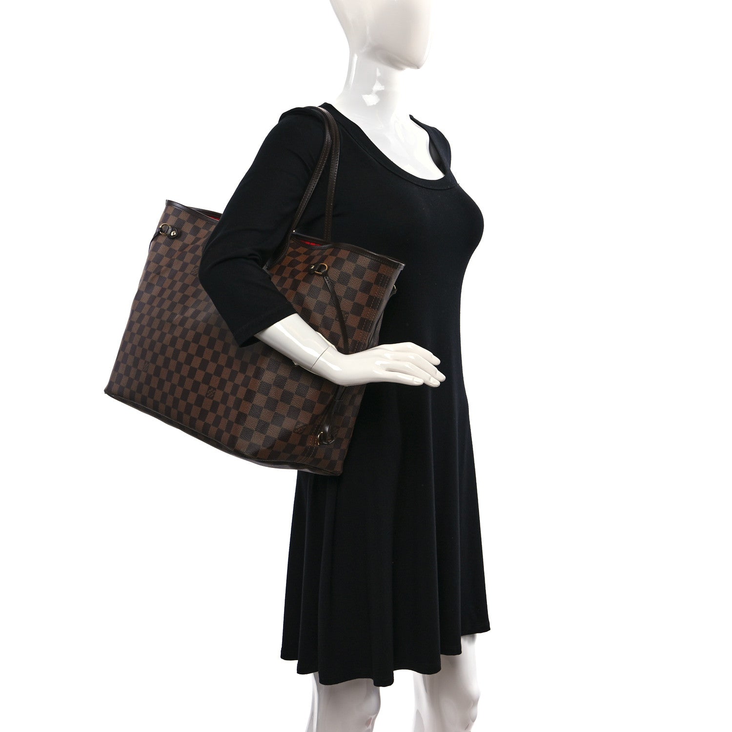 Louis Vuitton Damier Ebene Neo Neverfull GM 3 of 9