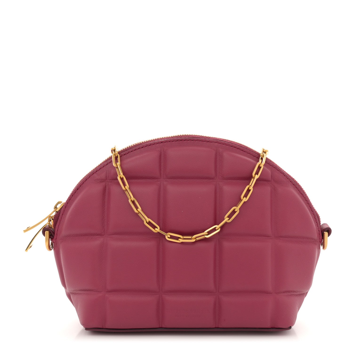Bottega Veneta Padded Nappa Mini Half Moon Bag Purple 1 of 10