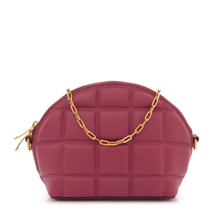 Bottega Veneta Padded Nappa Mini Half Moon Bag Purple 1 of 10