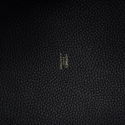 Hermes Taurillon Clemence Picotin Lock 22 MM Black 8 of 9