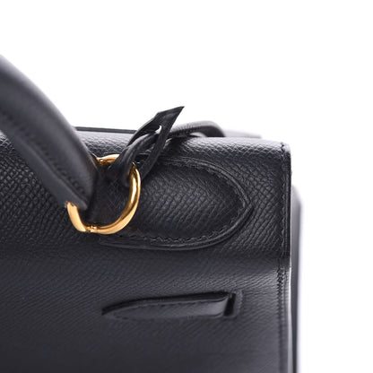 Hermes Epsom Kelly Sellier 28 Black 34 of 37