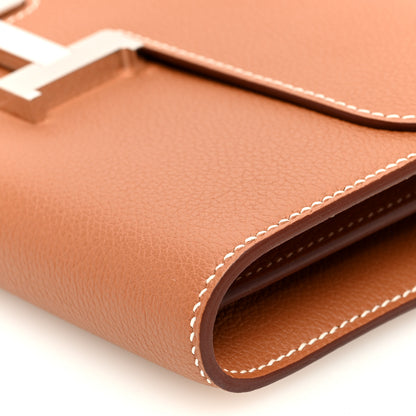 Hermes Evercolor Constance Wallet To Go Gold 10 of 11