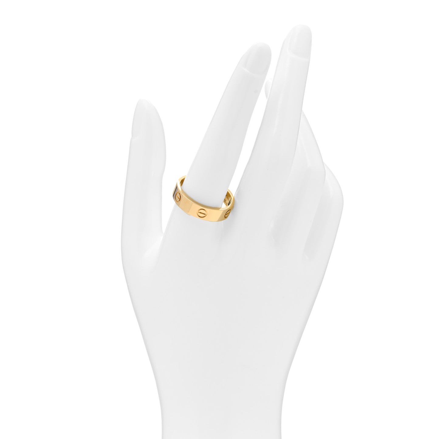 18K Yellow Gold 5.5mm LOVE Ring 65 11