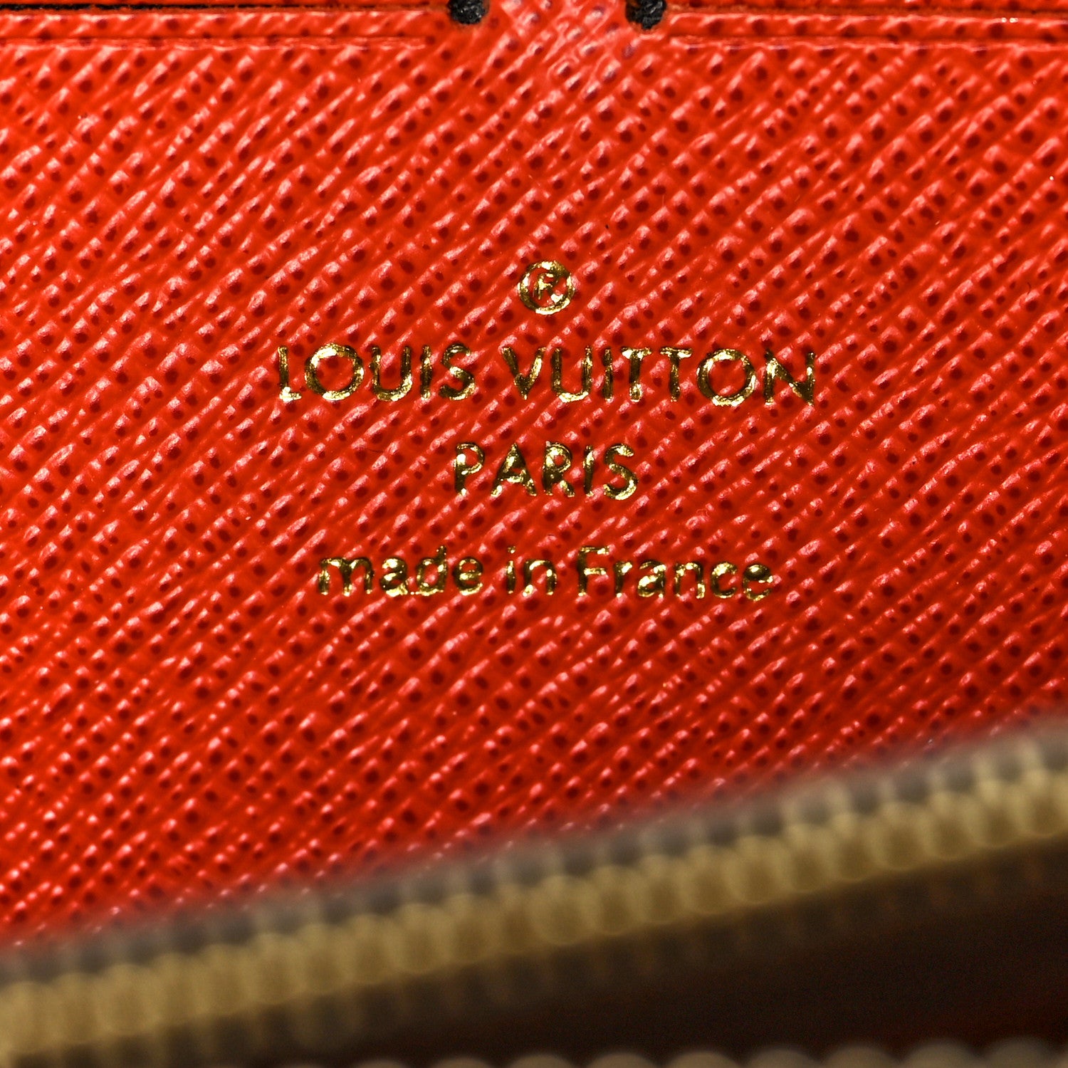 Louis Vuitton Monogram Clemence Wallet Piment 6 of 8