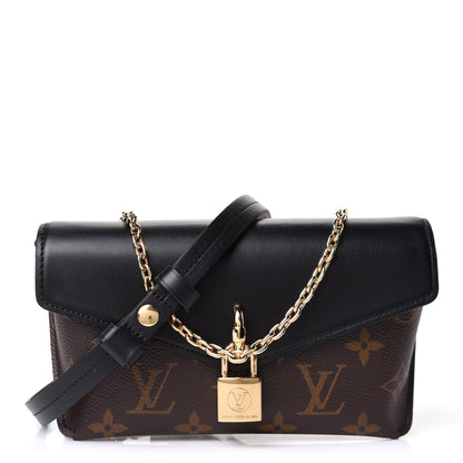 Louis Vuitton Monogram Padlock On Strap Black 1 of 10