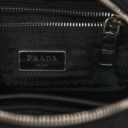 Prada Nylon Tessuto Impuntu Quilted Backpack Black 6 of 12
