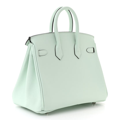 Hermes Swift Birkin 25 Vert Peppermint 3 of 11