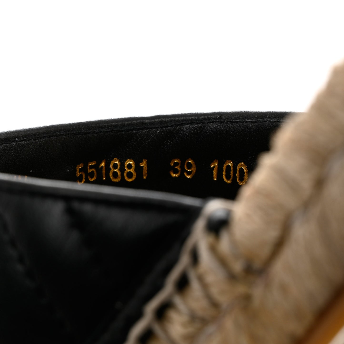 Nappa Matelasse GG Marmont Espadrille Slippers 39 Black