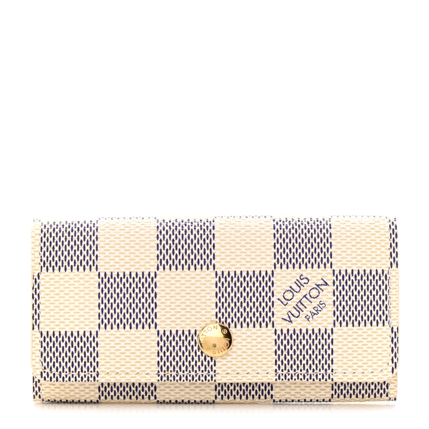 Louis Vuitton Damier Azur Multicles 4 Key Holder 1 of 10