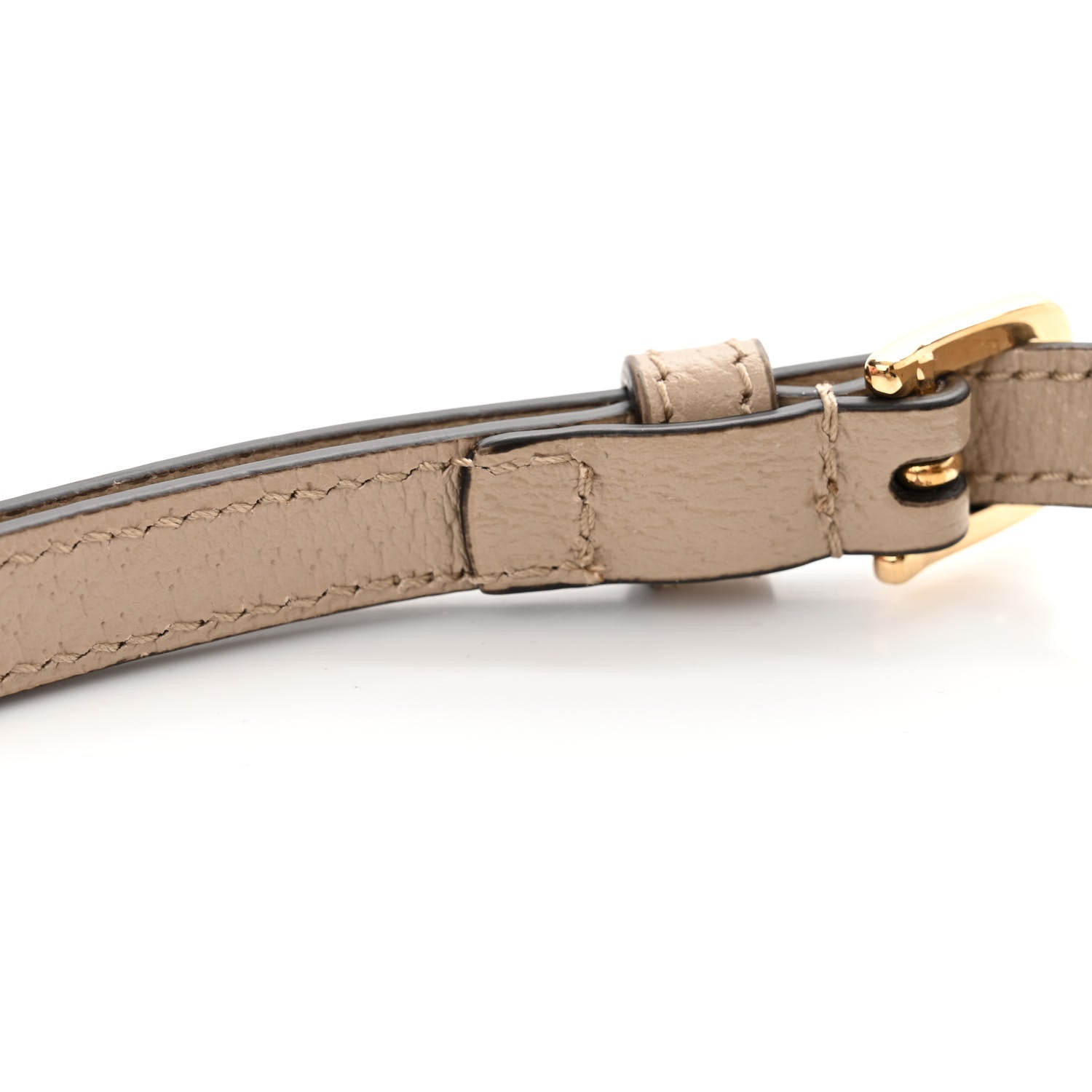 Gucci GG Supreme Monogram Textured Dollar Calfskin Mini Horsebit 1955 Shoulder Bag Beige Mystic White Oatmeal 12 of 13