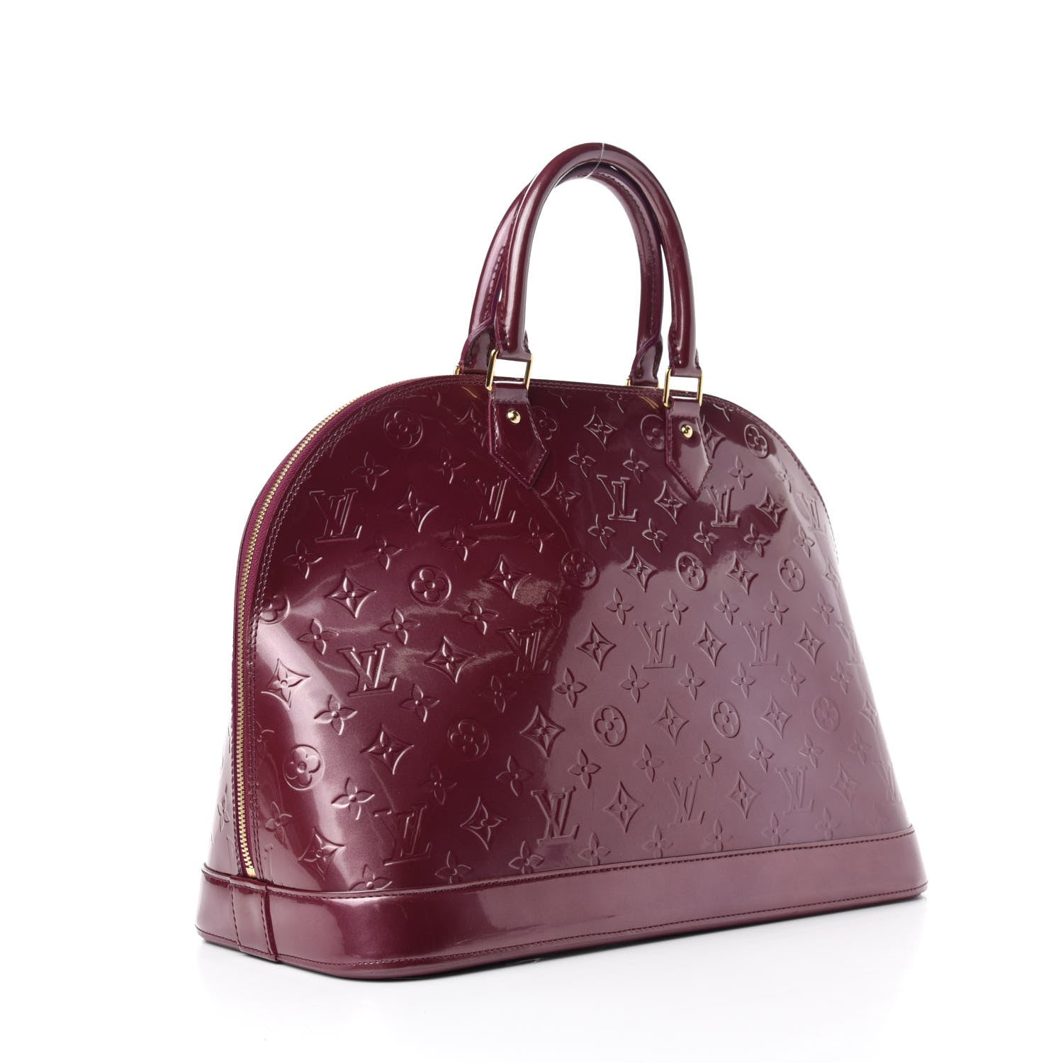 Louis Vuitton Vernis Alma GM Violet 3 of 11