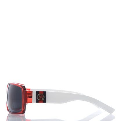 Gucci Acetate Web Sunglasses 1013/S Red 2 of 6