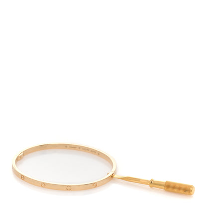 Cartier 18K Yellow Gold Small LOVE Bracelet 18 4 of 5