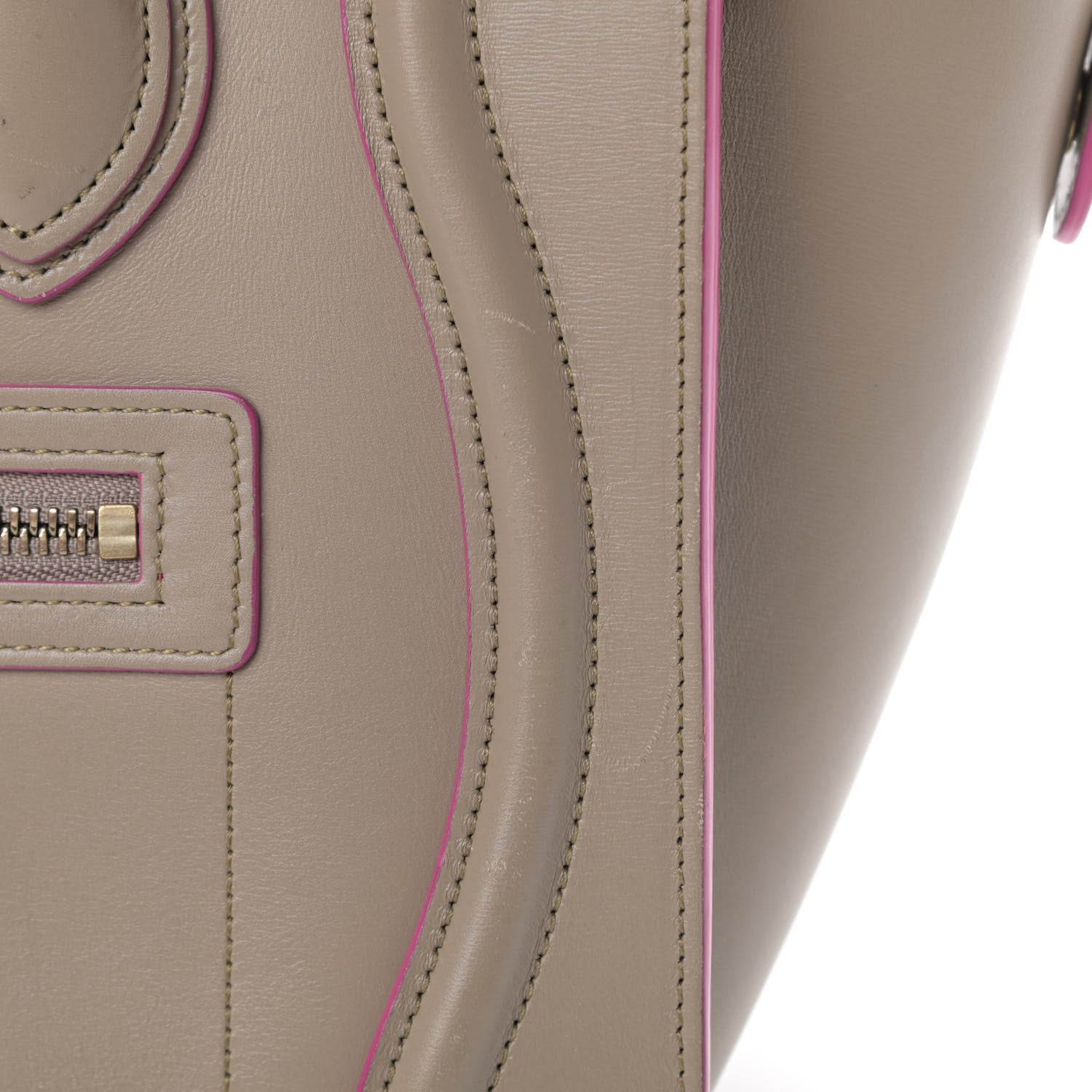 Celine Palmelato Calfskin Micro Luggage Beige 22 of 22