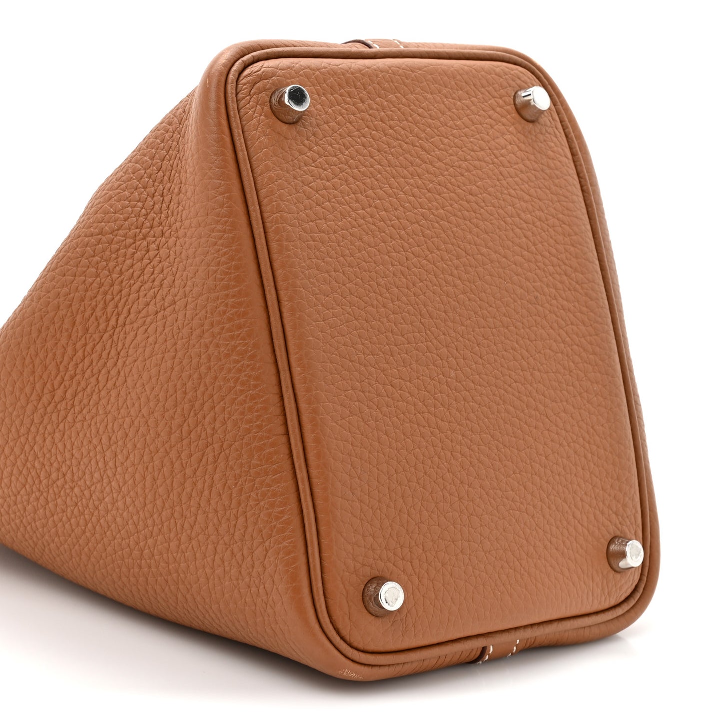 Taurillon Clemence Swift Eclat Picotin Lock 18 PM Gold Rose Sakura