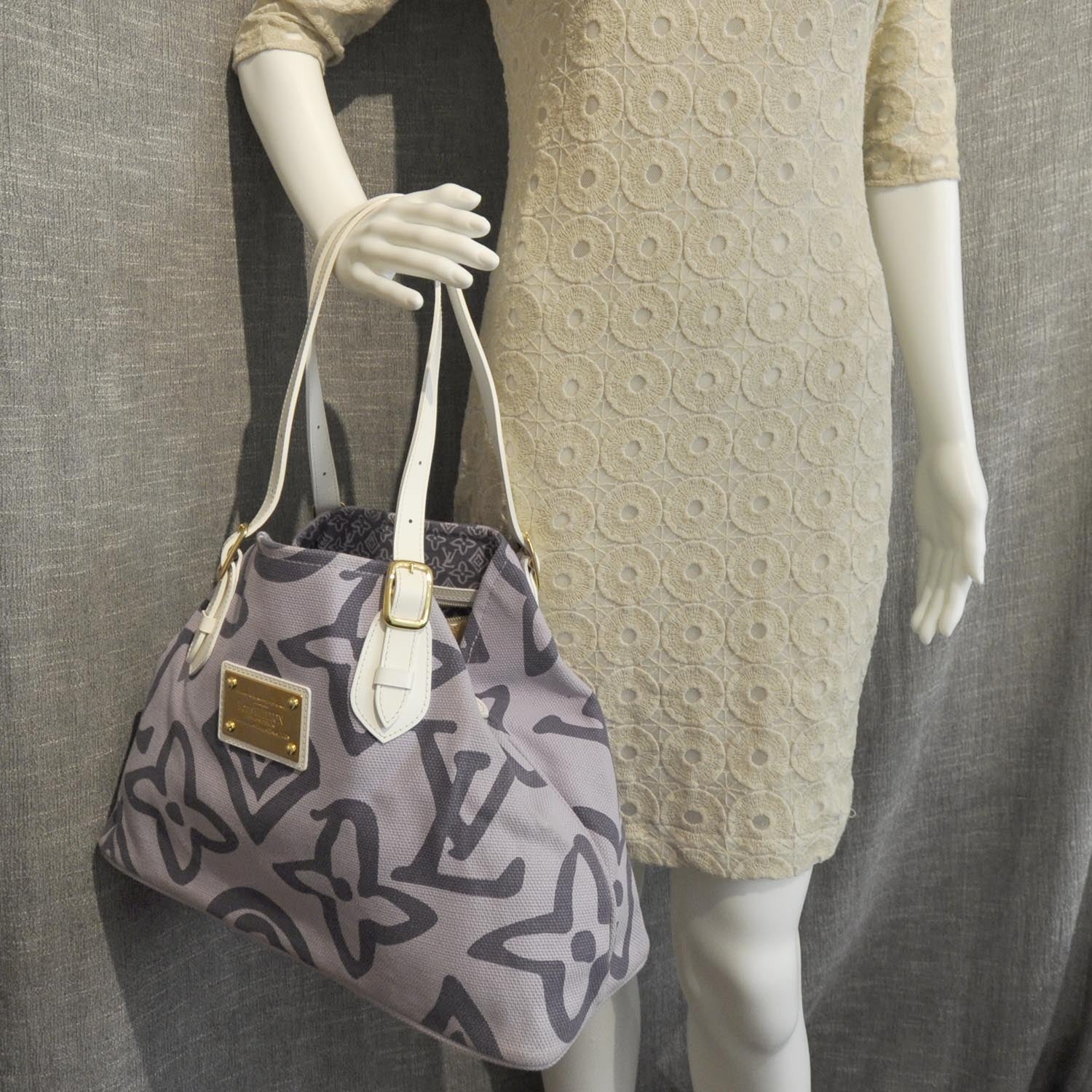 Louis Vuitton Tahitienne Cabas PM Lilac 6 of 9