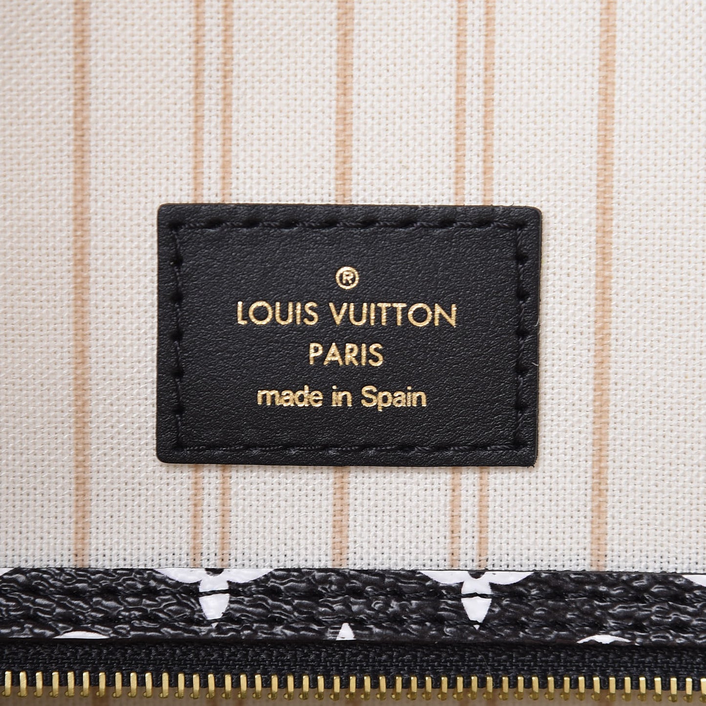 Monogram Giant Jungle Neverfull MM Ivory