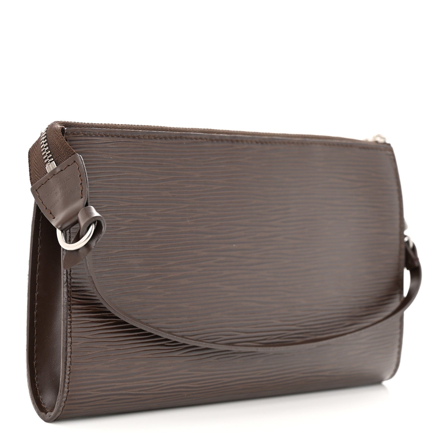 Louis Vuitton Epi Pochette Accessories 24 Moka 3 of 9