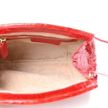 Nancy Gonzalez Crocodile Crossbody Bag Red 5 of 9